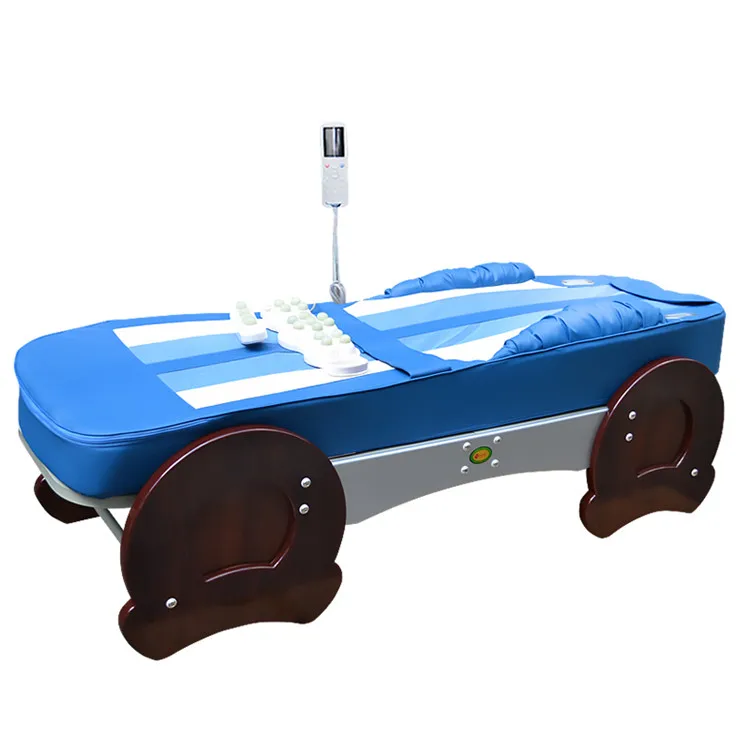 Hot selling multifunctional whole body therapy lifting jade massage bed