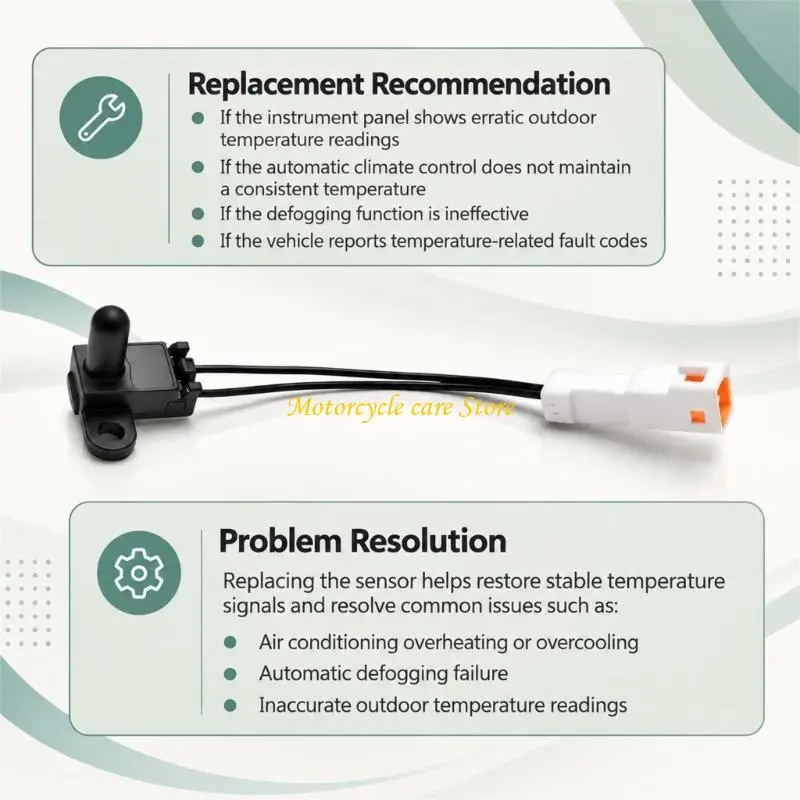 U75F Outside Temperature Sensing Unit for Pickup Applications AX366