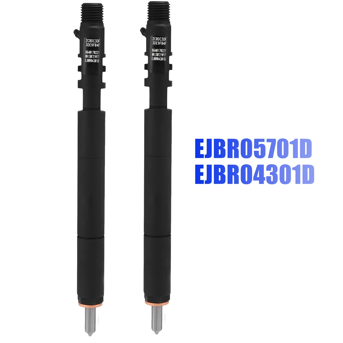 2PCS EJBR05701D EJBR04301D New Crude Oil Fuel Injector Nozzle for Tata 1.4 L Dicor Marina, Indica, Indigo