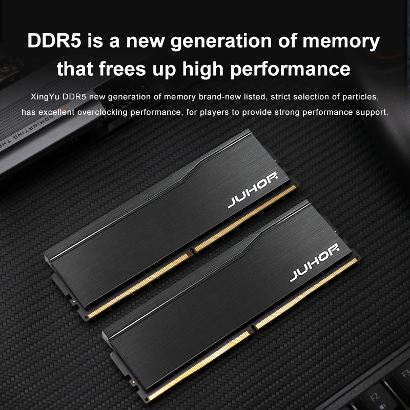 JUHOR Ram DDR5 32GB(16GBX2) 6000MHz 6400MHz DDR5 6400MHz Desktop 