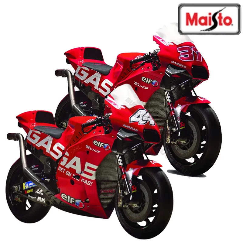 New Maisto 1:18 Moto Gp Gasgas Factory Racing Tech3 #37 Moto Ducati Lenovo Team 2023 MotoGP Champion #1 #23 Die Cast Toy Gift