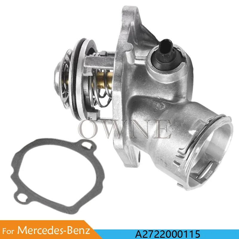 Car Coolant Thermostat Assembly A2722000115 For Mercedes-Benz W204 S204 W211 A207 C300 C350 E350 A209 C209 C219 W203 ML350 3