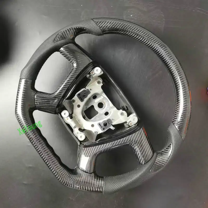 

For Chevrolet GMC Customize 100% Real Carbon Fiber Steering Wheel