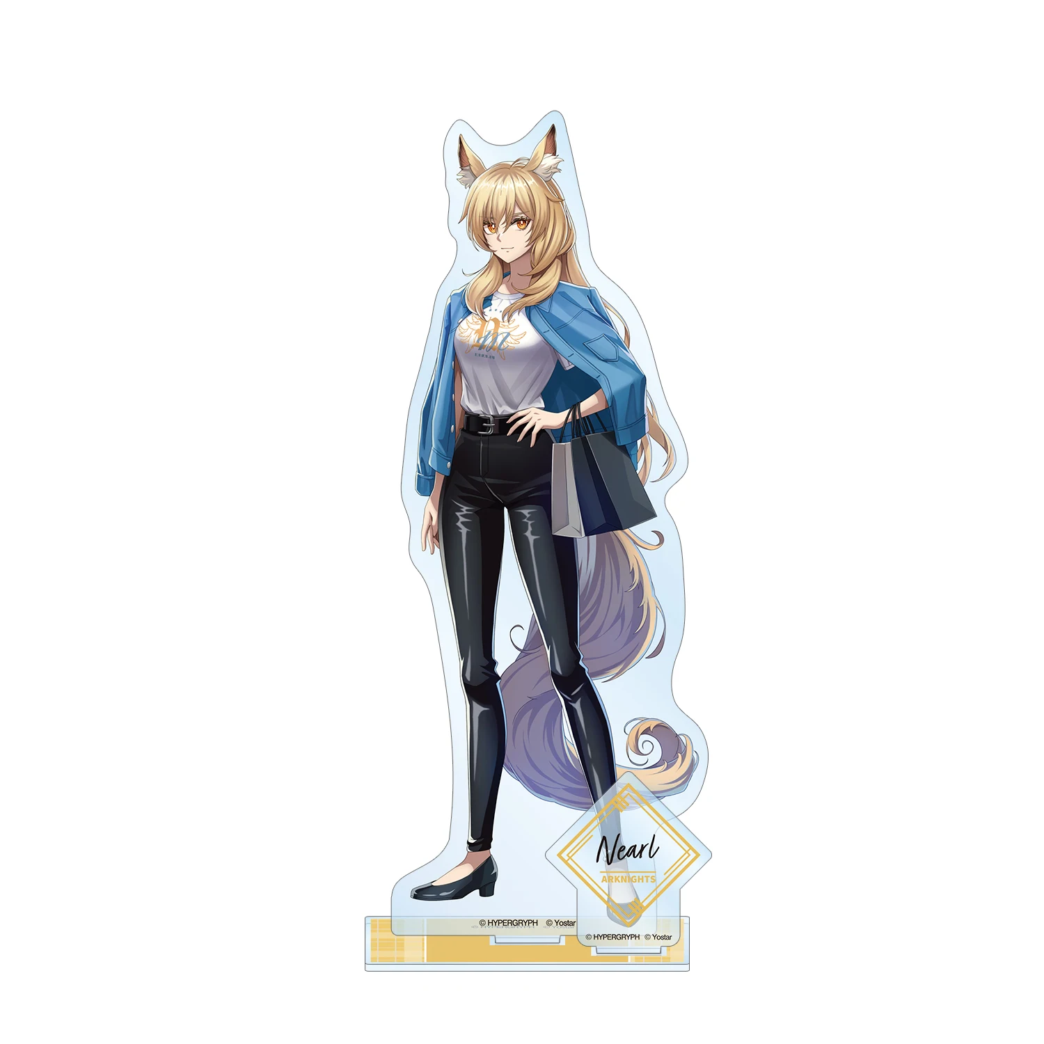 Game Arknights Anime Figure Acrylic Standing Sign Table Ornaments Amiya Angelina Hoshiguma Nightingale Siege Texas Lappland HOt