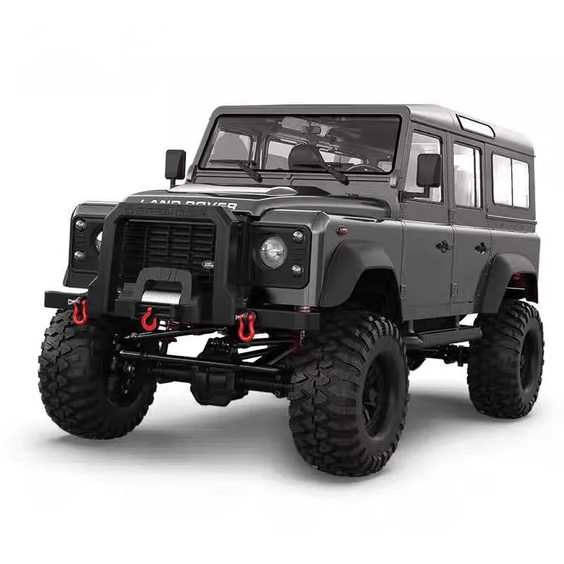 1:8 E101 RC Double E Five Doors Large Car 4wd D110 Crawler Buggy Climbing Car Powerful Motor Metal Beam Remote Control Car Toys