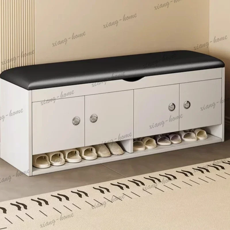 Factory Direct Entrance Hall With Seat Shoe Cabinet Designer Luxury Nordic Organizer Shoe Cabinet Slippers Modern Archivadores H