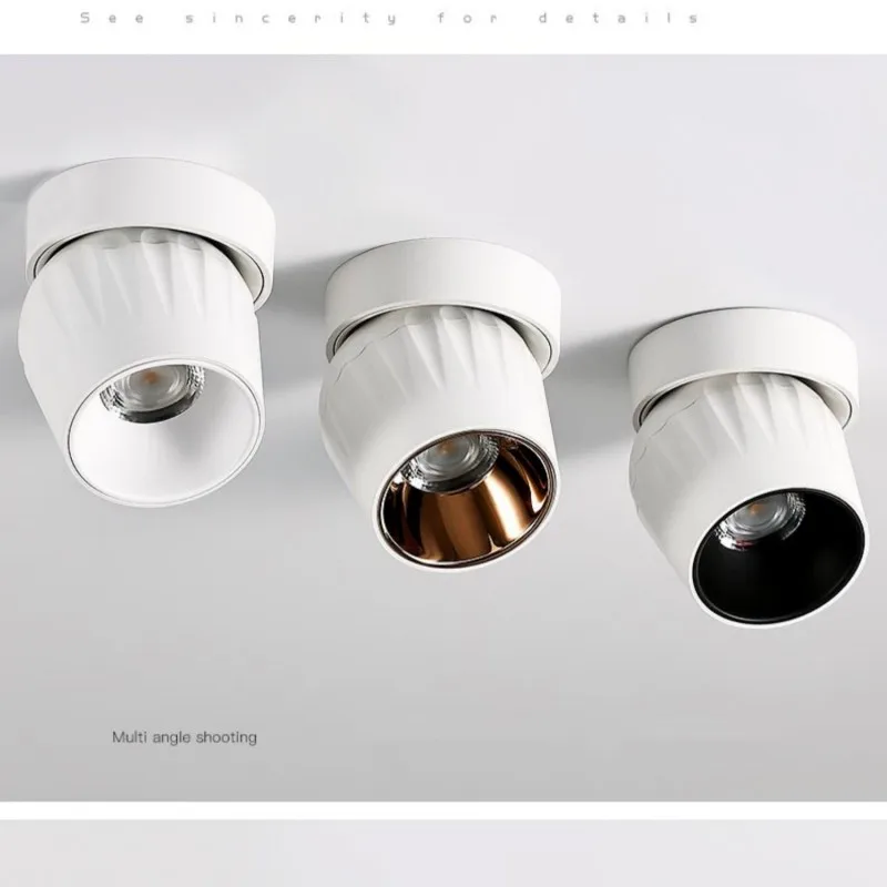 Tunable bright mounted spotlight LED ceiling light COB ceiling downlight 7W9W12W.AC110V-240V