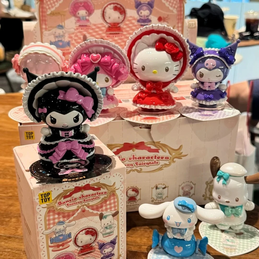 TOP TOY Characters Fantasy Fairytale Series Blind Box Kawaii Model Desktop Ornaments Room Decor Mysterious Boxes Surprise Gifts