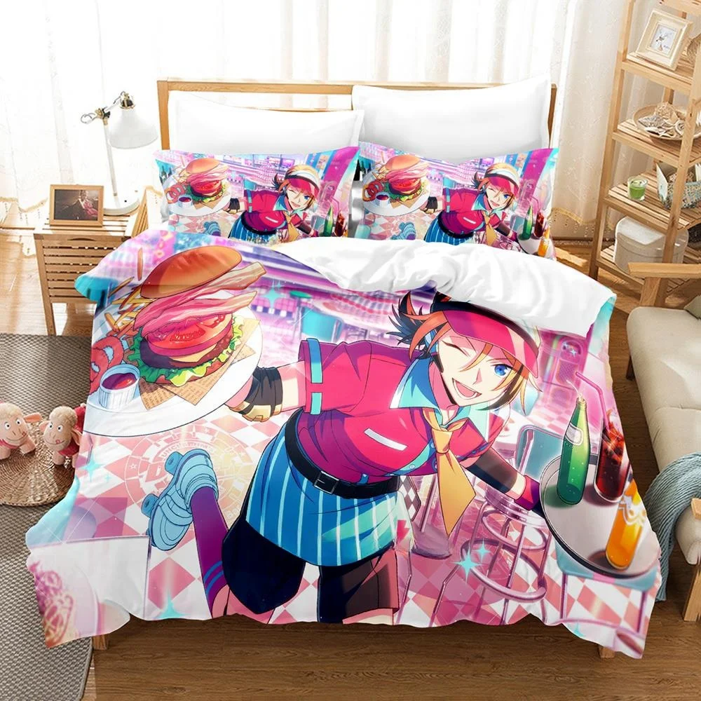 3d desenhos animados jogo helios subindo heróis conjunto de cama único gêmeo completo rainha king size conjunto adulto criança quarto conjuntos capa edredão