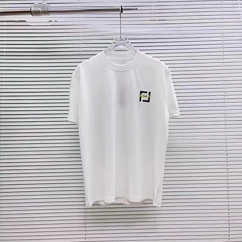 

2025 Summer Trendy Brand Letter Monster Eye Men's and Women's Same Casual Fashion Round Neck Short-sleeved T-shirt