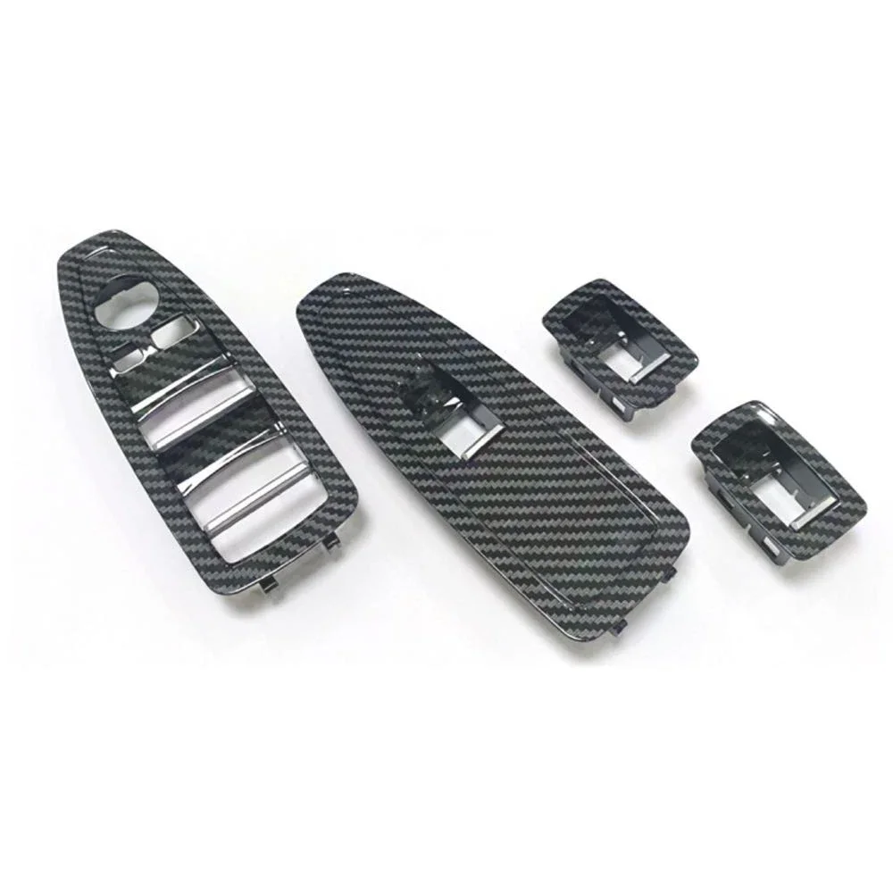 

suitable for bmw 3 4 series f30 f32 left rudder and right rudder window lift switch carbon fiber window lift switch 4pcs