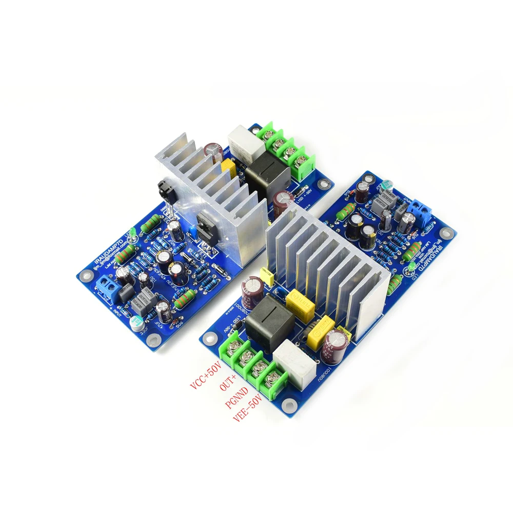 لوحة مضخم الطاقة الصوتي L15D Class D IRS2092 + IRFB4019 (IRAUDAMP7S)