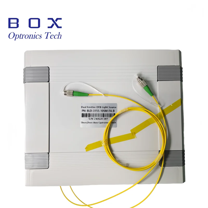 BOX 1064nm 220VAC Desktop DFB Laser Source 200mW PM980 Polarization Maintaining Fiber