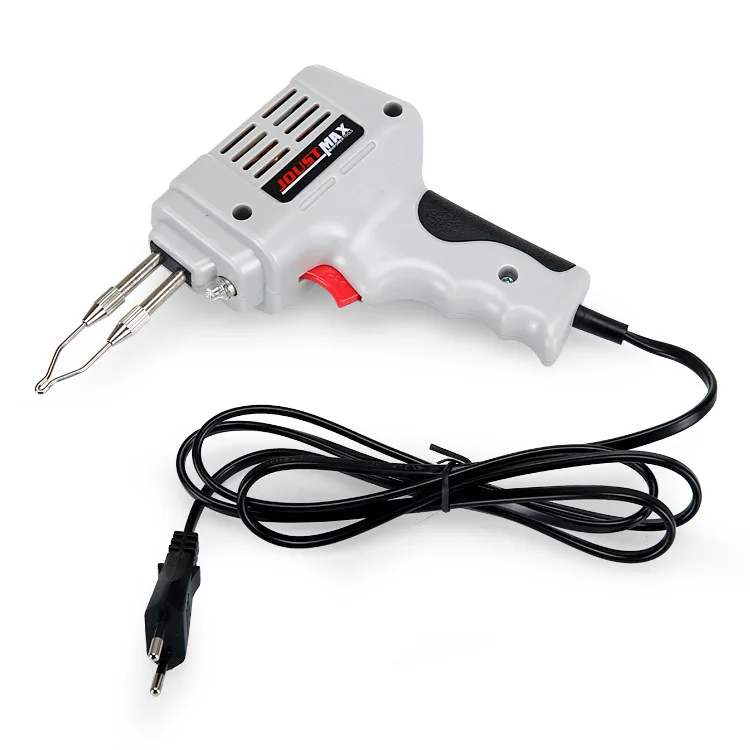 Selling Electrical Soldering Iron Gun Hot Air Heat Gun Hand Welding Tool With Solder Wire Welding Repair Tools Kit EU 220V 100W