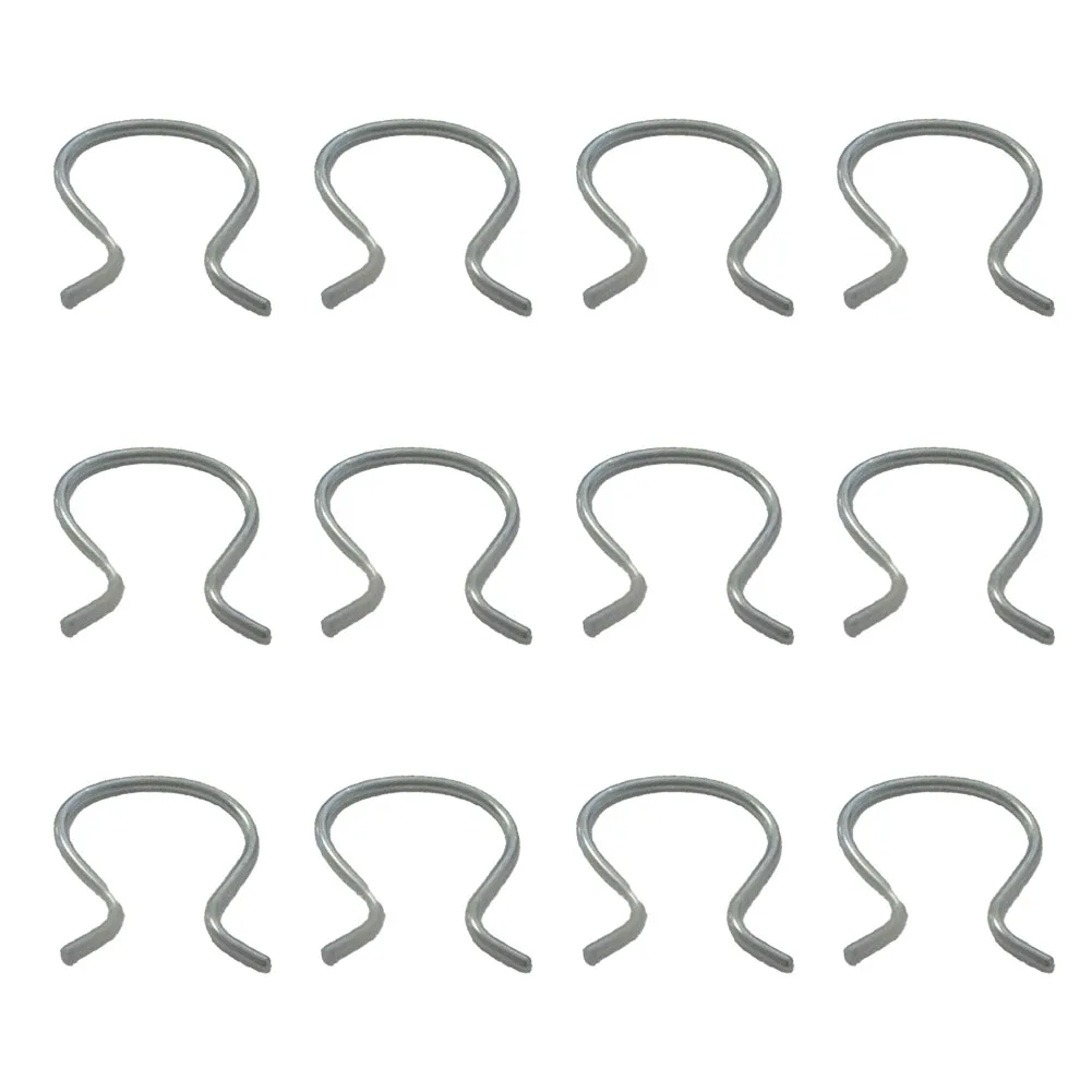 12Pcs Car Door Window Crank Clip Metal Retainer Roll Up Retaining Winder Handle Clips For Chevrolet For Pontiac Auto Accessories