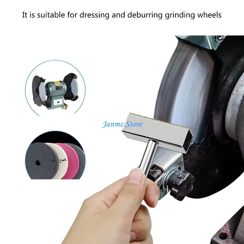 LX0C Sanding Disc Straightener Metal Sanding Disc Stone Dresser Sanding Disc Dresser Metal Stone Dresser Hand Tool
