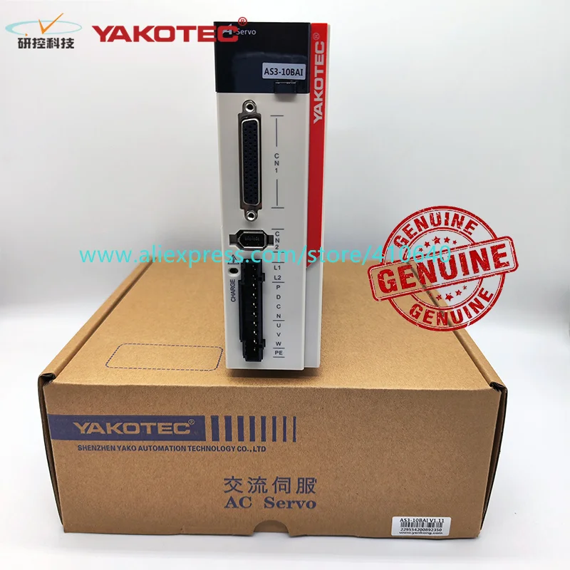 Imagem -03 - Yako ac Server Motor 1000w Servo Drive As310bai Trabalhar com As2mj08-0830b-g321 entre em Contato Conosco para Outros Modelos 100 Genuine