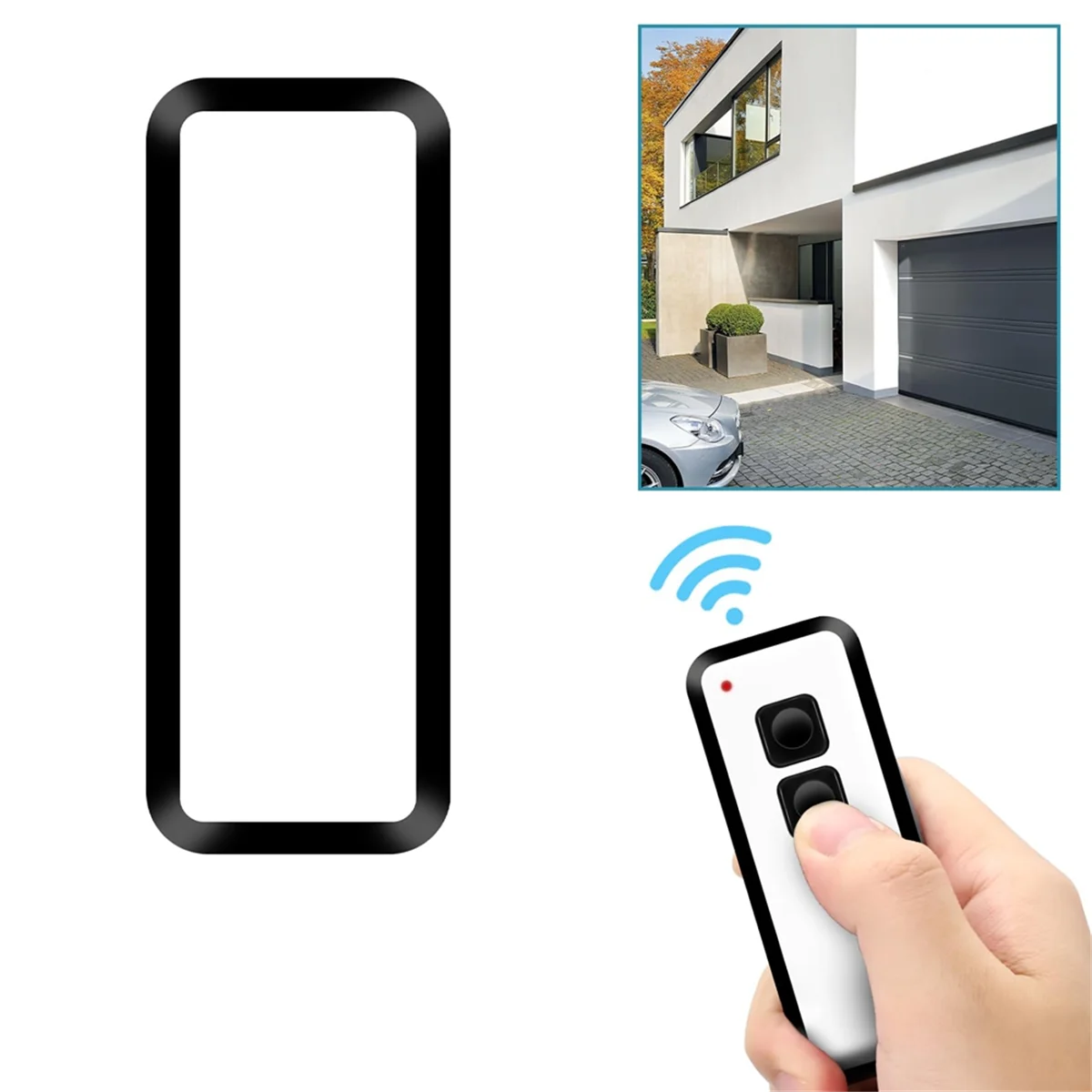 B29C-433.92 MHz Garage Door Remote Control, for NOVOFERM NOVOTRON 502 MAX43-2, MINI-NOVOTRON 522,Garage Door Opener 2Pack