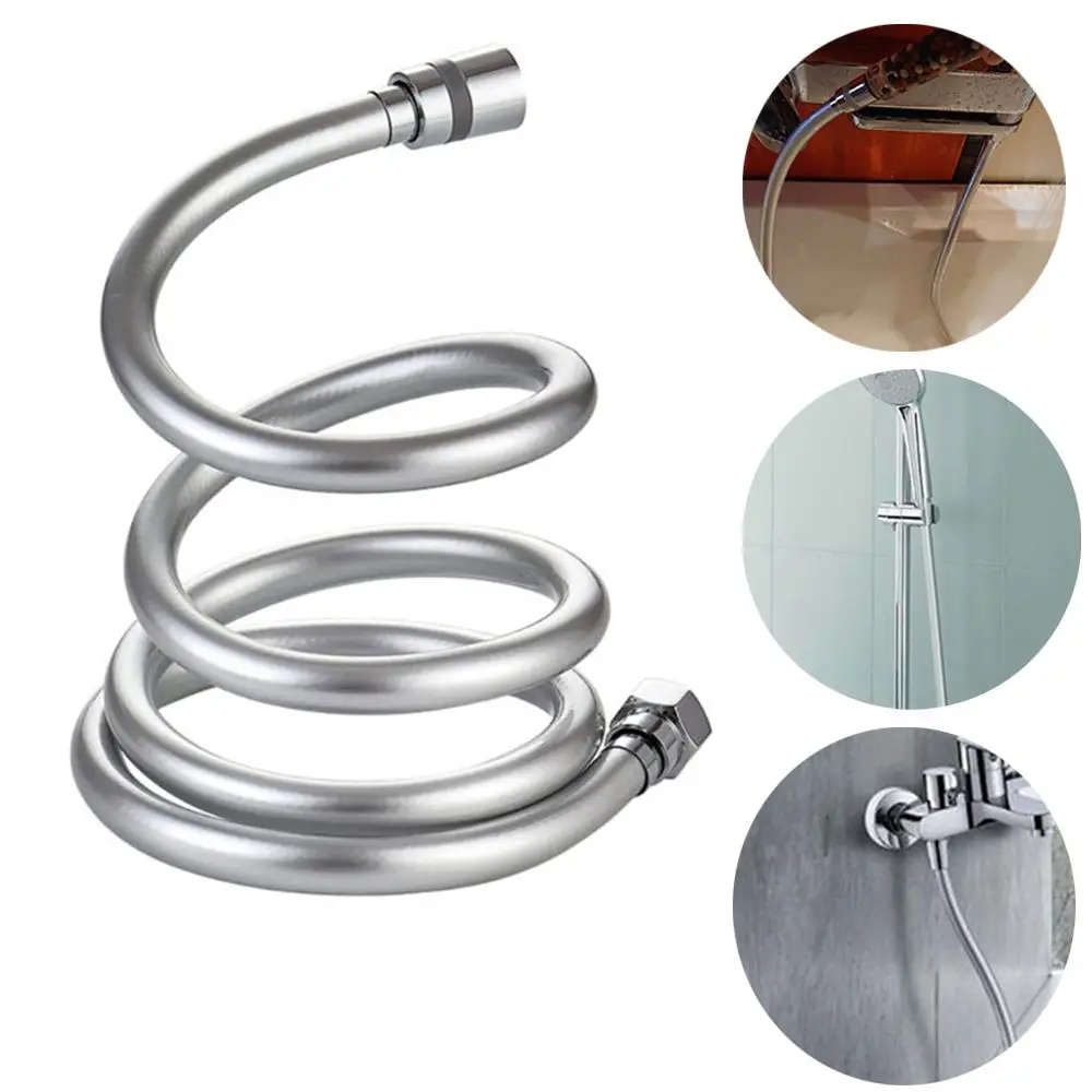 

PVC 1.5m/2m Handheld High Pressure Plumbing Bathroom Accessories Shower Pipe Shower Connector Shower Hose Bathroom Plumbling