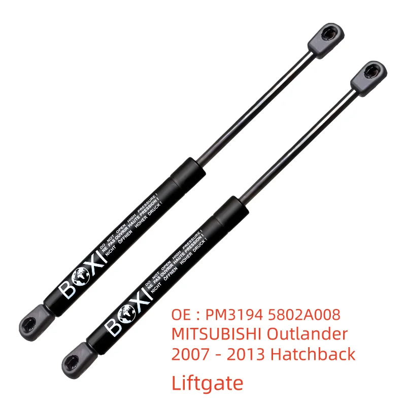 

BOXI 2Pcs Liftgate Lift Supports Strut Shocks for MITSUBISHI Outlander 2007 - 2013 Hatchback Liftgate PM3194 5802A008 Gas Spring