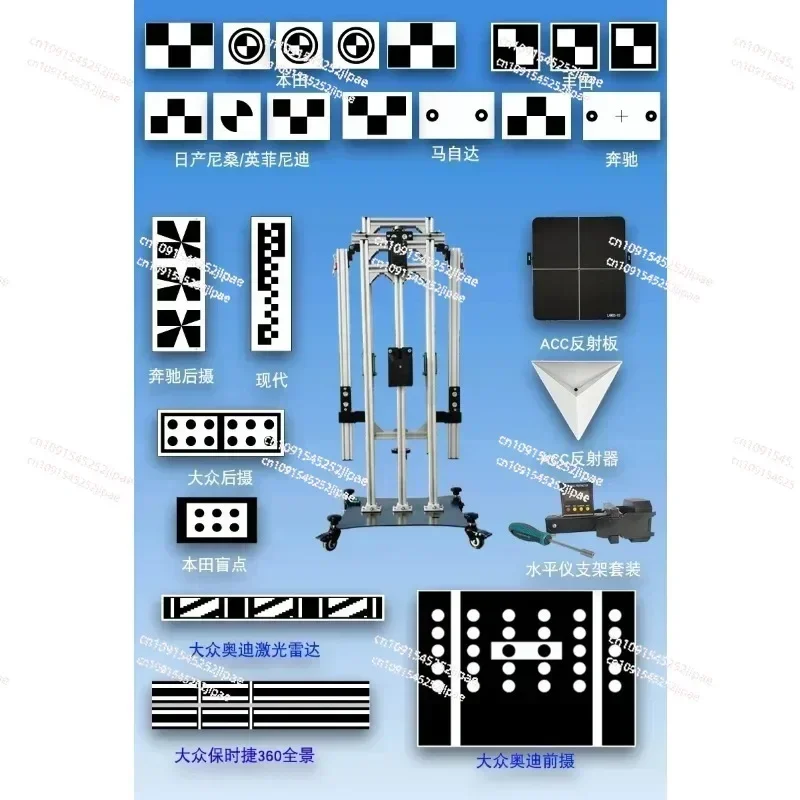 Radar Corner Reflector Suitable for Toyota Camera Calibration Tool ADAS Complete Set