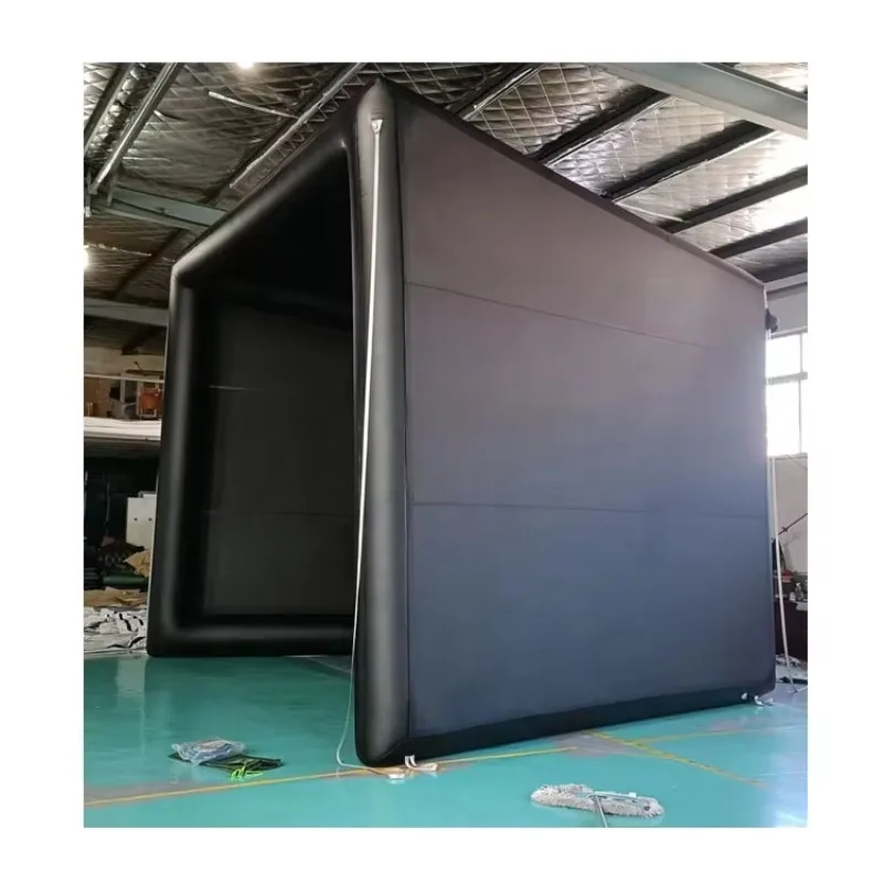 Factory Price Portable Golf Training Cage Inflatable Golf Simulator Projector Shooting Cage