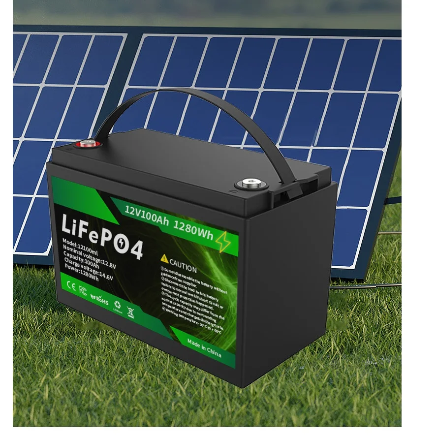 Customized Lithium Iron Phosphate Battery 12.8V 120AH 150AH 25.6V RV Outdoor Energy Storage Emergency Electric Tools Battery