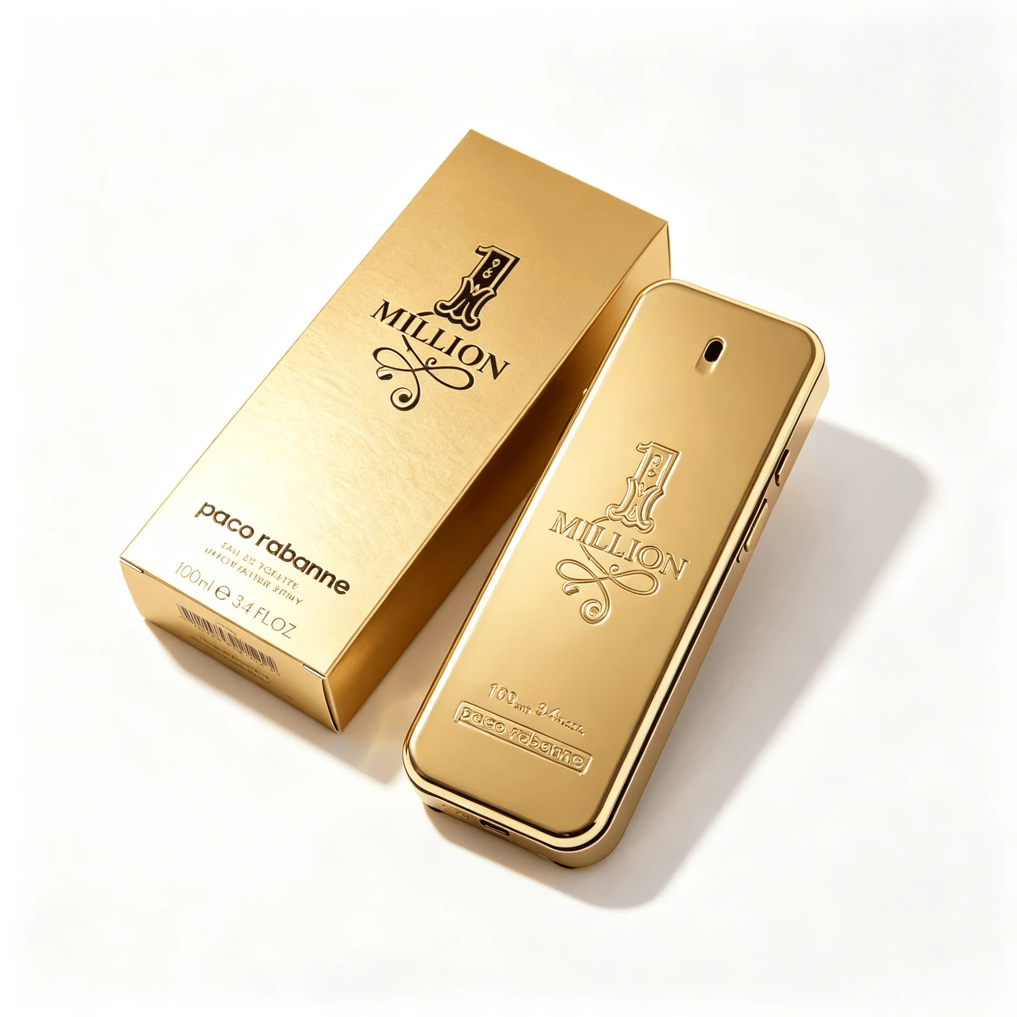 Paco Rabanne 1 Million Eau De Toilette für Männer 100ml/3.4oz Tägliches Pendeln, Einkaufstouren, Nachmittagstee-Verabredungen, langanhaltender Duft, geeignet als Geschenk zum Geburtstag oder zum Valentinstag, langanhaltender Duft. – Detail 3