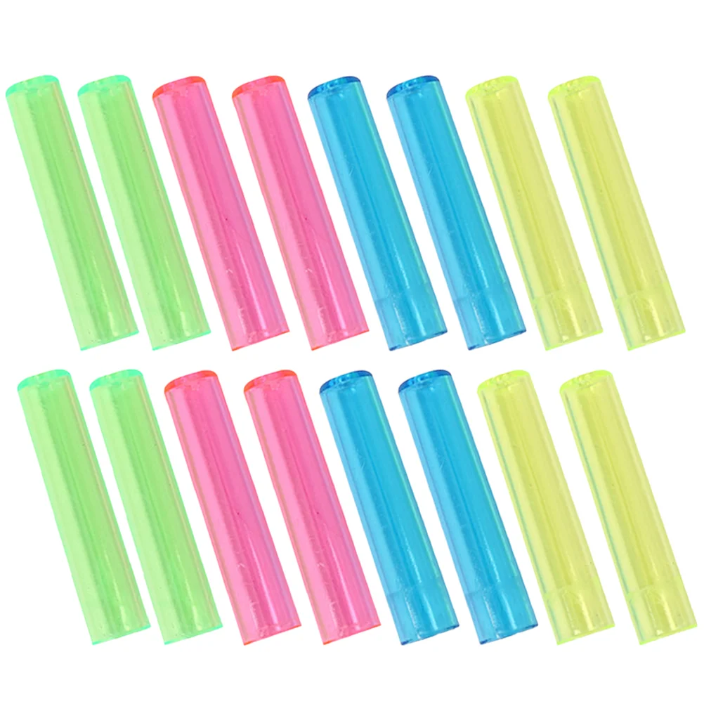 230 Pcs Extender Pencil Case Office Pencils Tip Caps Plastic Protector Cover Covers