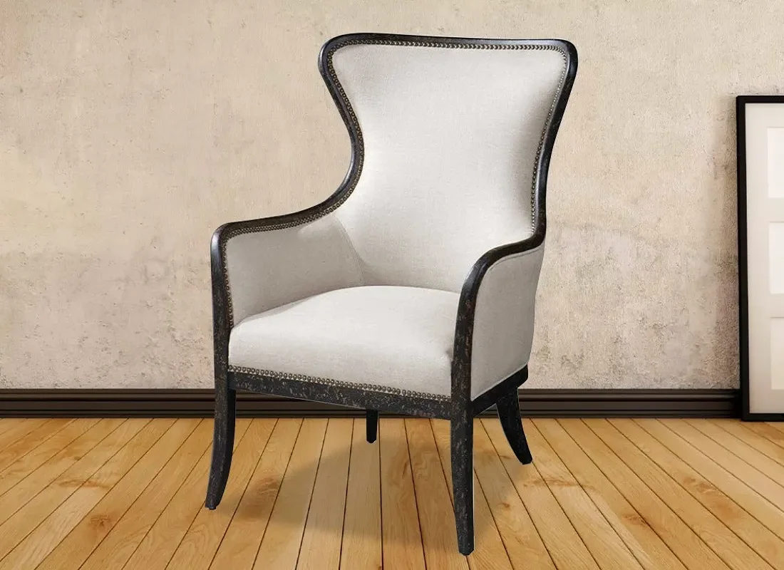 Luxury and classic design handmade armchair