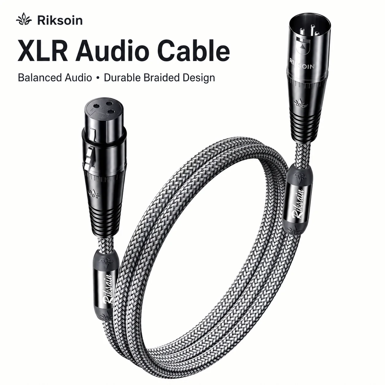 HiFi 3Pin XLR Cable Audio Line XLR Male to Female Microphone Extension Cable for Mixer Amplifiers Sound Cannon Balanced XLR Cord
