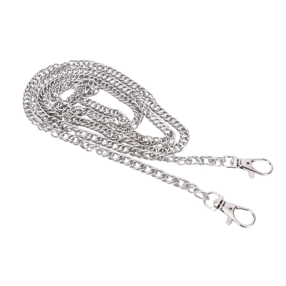 حزام حقيبة اليد DIY استبدال محفظة عالية الجودة سلسلة حقيبة مقبض حزام حقيبة يد معدنية #1