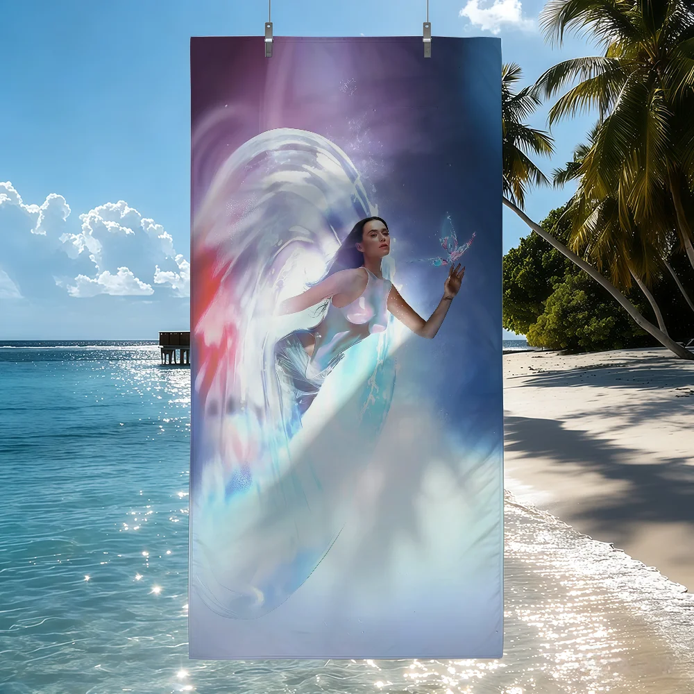 Singer K-Katy P-Perry Towel Soft Pool Gift For Travel Gym Shower Camping Quick Dry Sports Beach Towels
