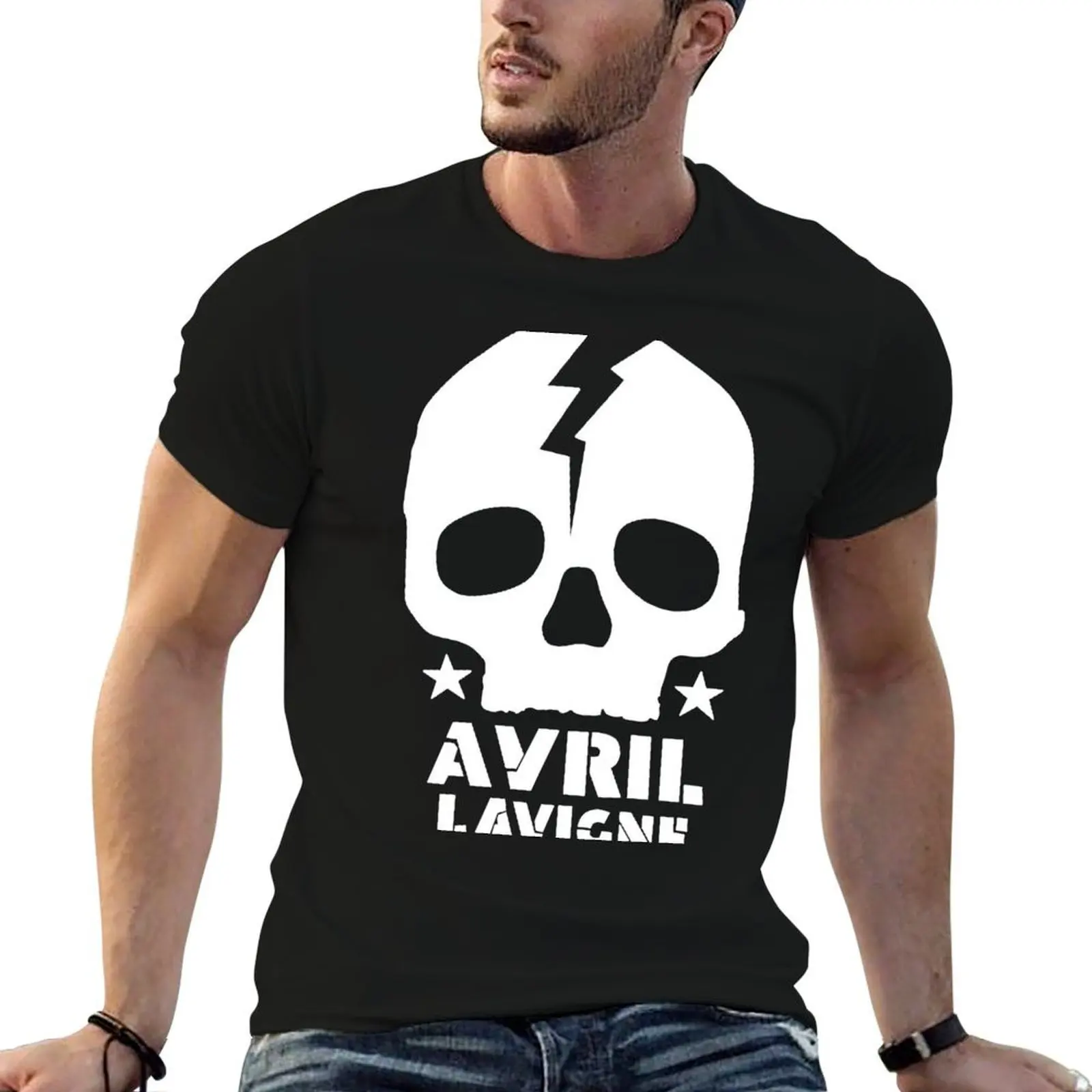 

Avril Skull T-Shirt t shirt for man t shirt man designer T-Shirt