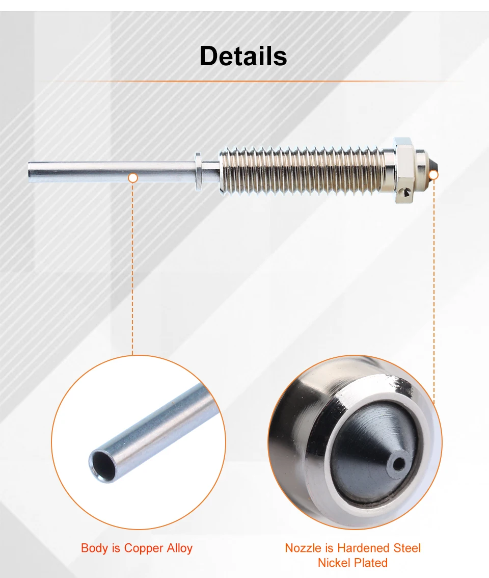 Trianglelab DLC TUN Pro Düse Kompatibel mit CHC Pro Kit All-in-One Stahlhärtende DLC-Beschichtungen CHC Pro Matrix 3D-Drucker – Detail 8