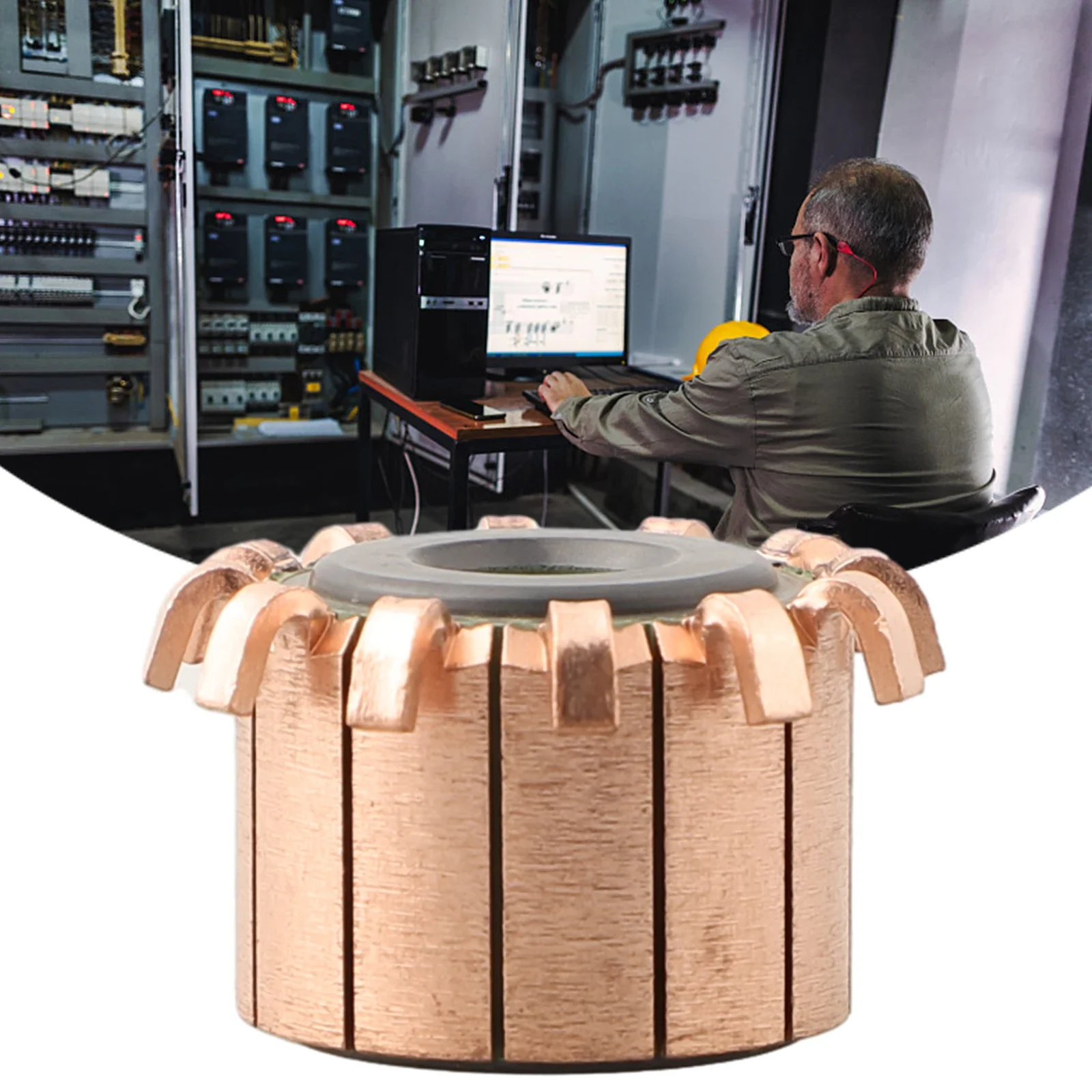 

Высокоскоростные двигатели постоянного тока Тип медного крючка Улучшите производительность вашего двигателя с зубьями 12P Комутатор типа медного крючка