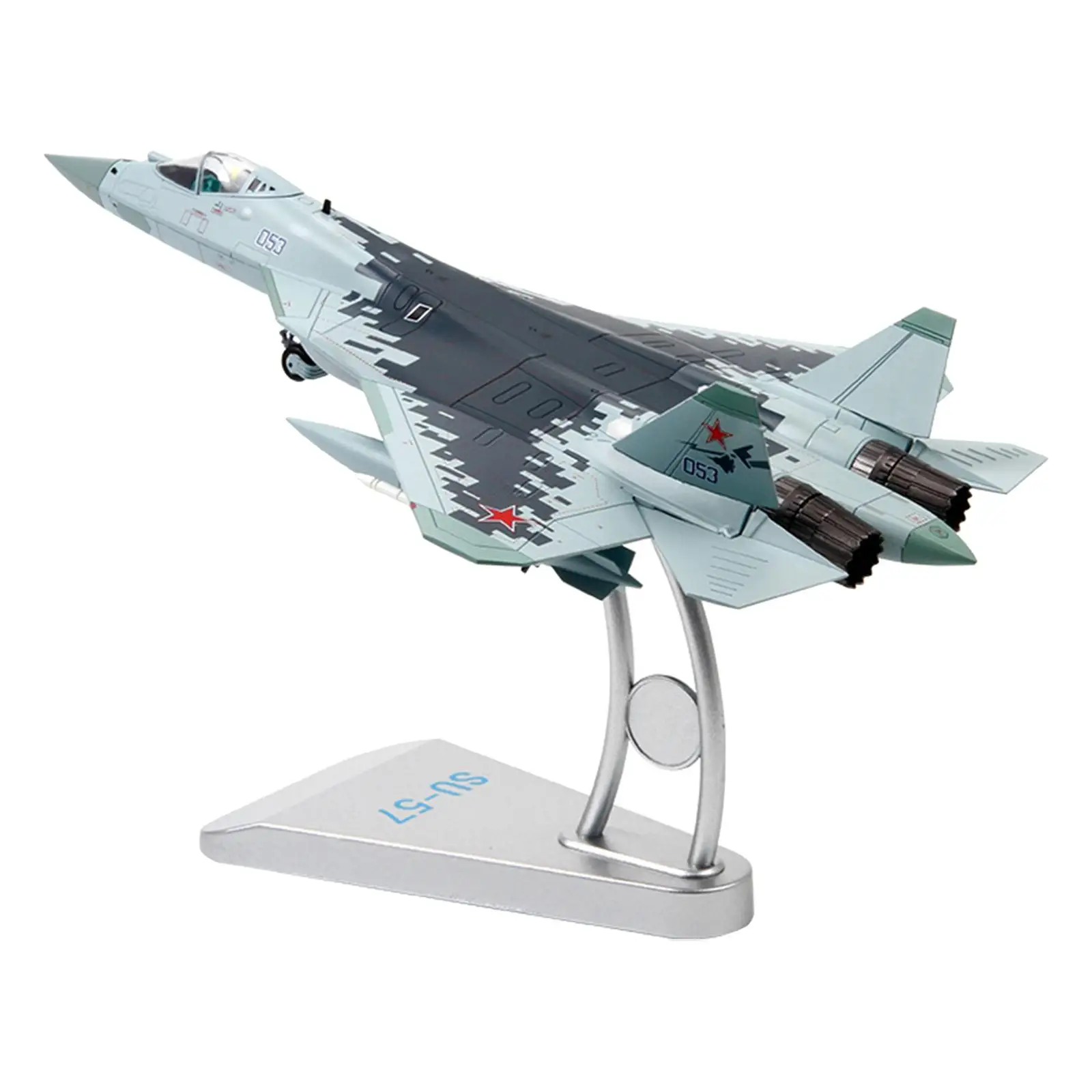 1:72 Scale SU57 T50 Airplane Alloymodel US Air Force Aircraft Raptor Model Planes for Collection Plane Souvenir 27.5x19.5x15cm