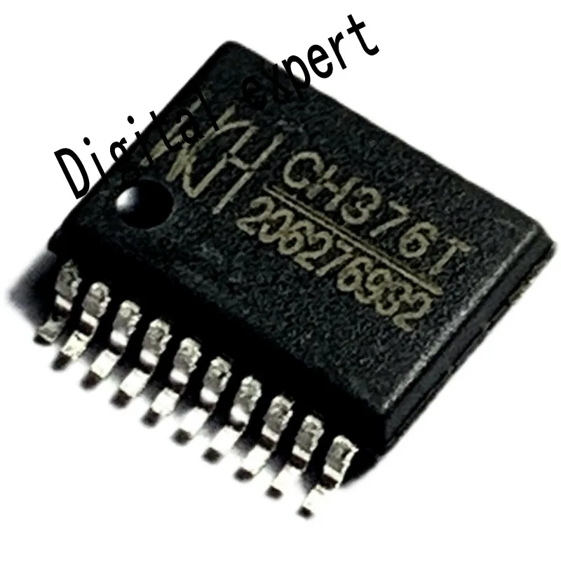 5/Pcs 5/Pcs Ch376t CH376 Ssop20 Interface Chip Usb Naar Seriële/Parallelle Poort Chip Nieuwe Originele-Een