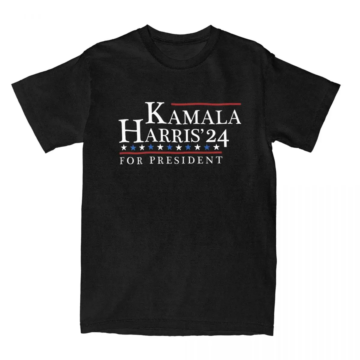 Kamala Harris 2024 President Joe Biden Merch Shirts for Men Women Funny Cotton T Shirt Round Collar Short Sleeve Unique Clothes