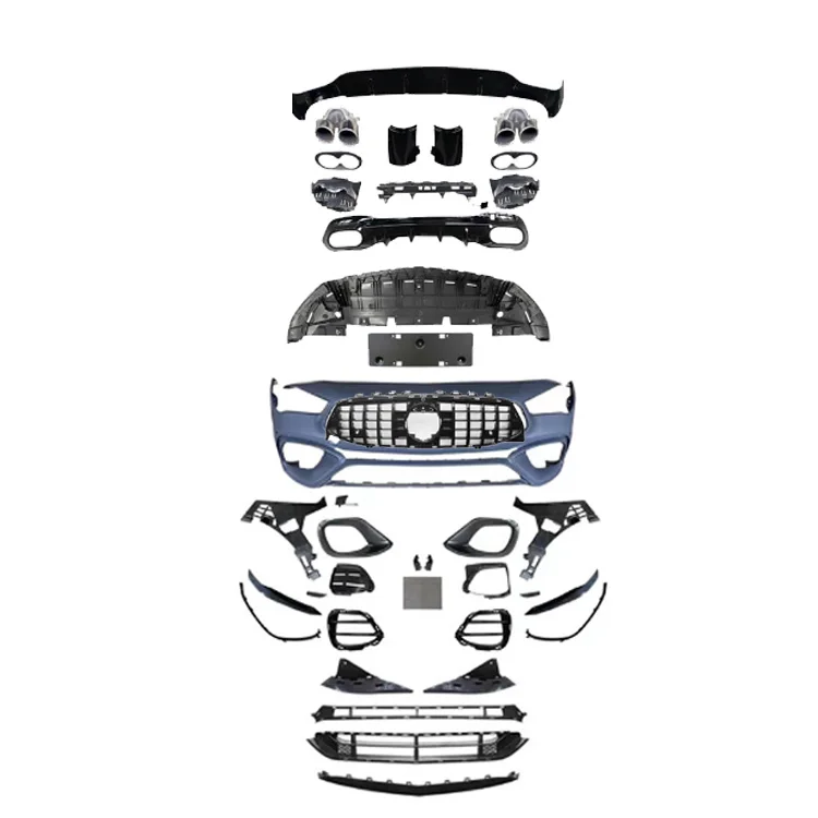 

High Quality AUTO CAR BODY PARTS W118 Upgrade CLA 45 AMG Body Kit Bumper Grille CAR BODY KITS for Mercedes-Benz CLA-Class