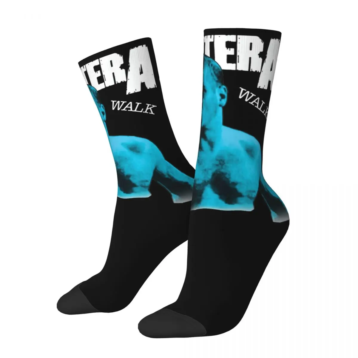 Harajuku Pantera Sports Socks Polyester Long Socks for Women Men Breathable