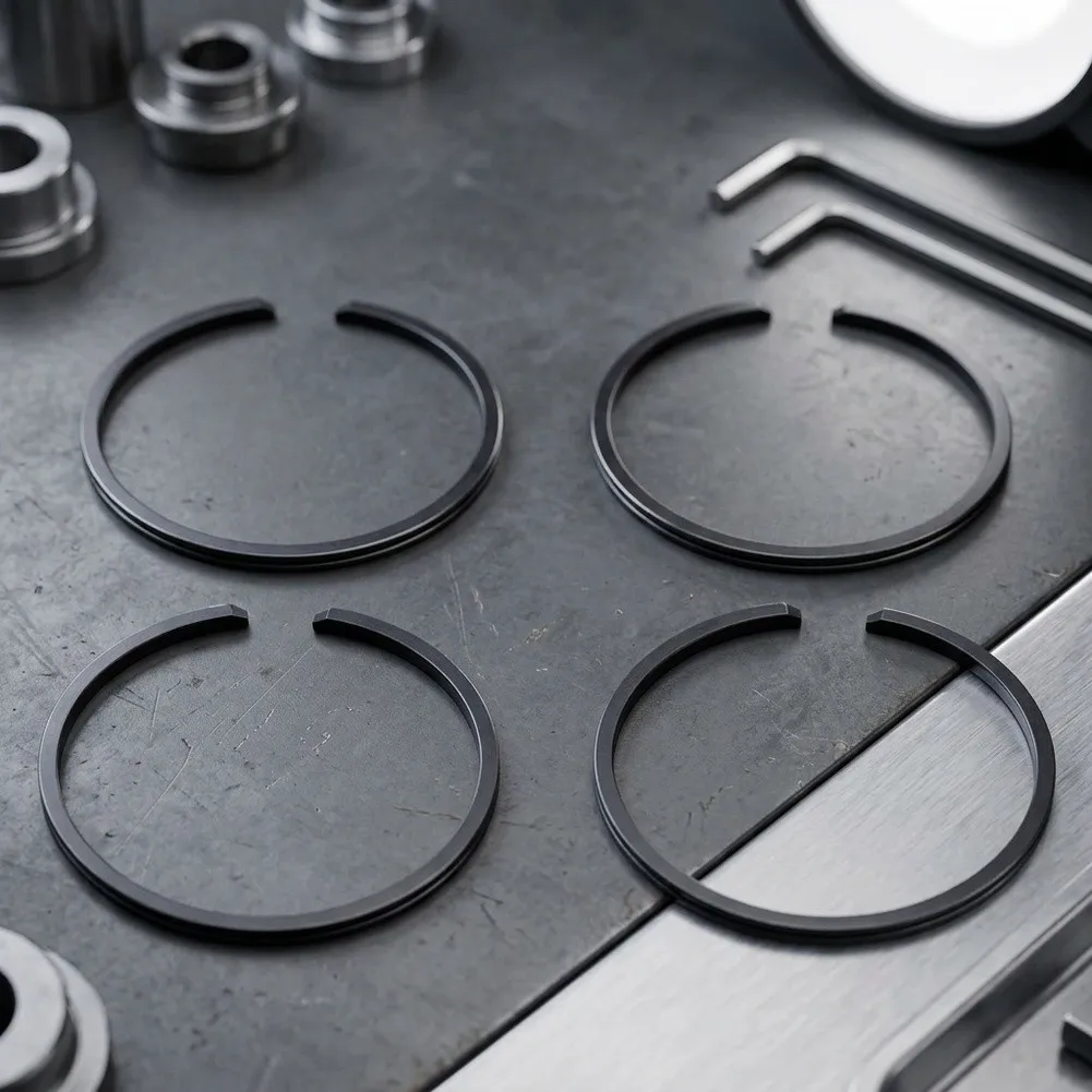 4pcs 4137 034 3000 Metal For Piston Rings for FS38 FS45 FS46 FS55 FS75 FS85 FH75 FR85 FS26 FS86 FS88 Brush Cutting Equipment