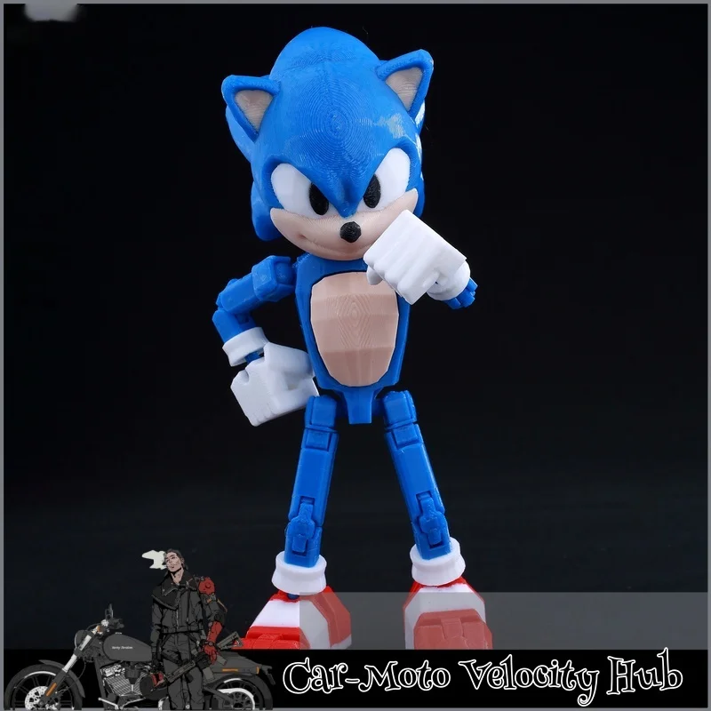

52Toys Best Selling 3D Printed Multi-Joint Mobile Dummy Action Figure Super Sound Mouse Doll Model Birthday Gift Display Piece