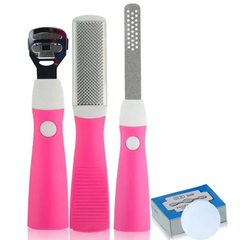 Foot Scrubber Pedicure Tools Kit Peeling Dead Skin Calluses Removal Foot File Exfoliating Feet Heels Cleaner Foot Skin Care