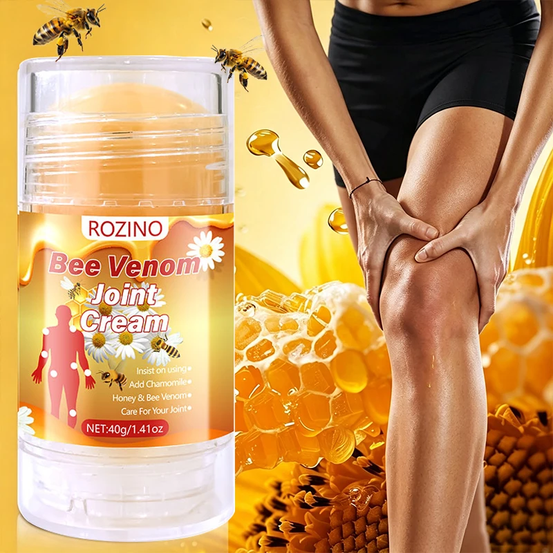 1/2/3 Sticks of Bee Venom Chamomile Joint Skin Care Stick, Improves Joint Skin Discomfort and Signs of Tightness, Deeply Hydrates and Moisturizes, Resists Extreme Dryness, Softens and Smooths the Skin, Suitable for Joi