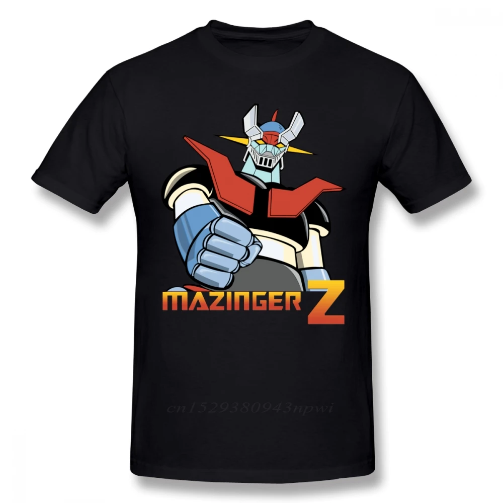 

Cool Mazinger Z Robot T Shirt for Man New Short Sleeve Anime O-neck Tee Shirt High Street Vaporwave Fashion Men's Clothes