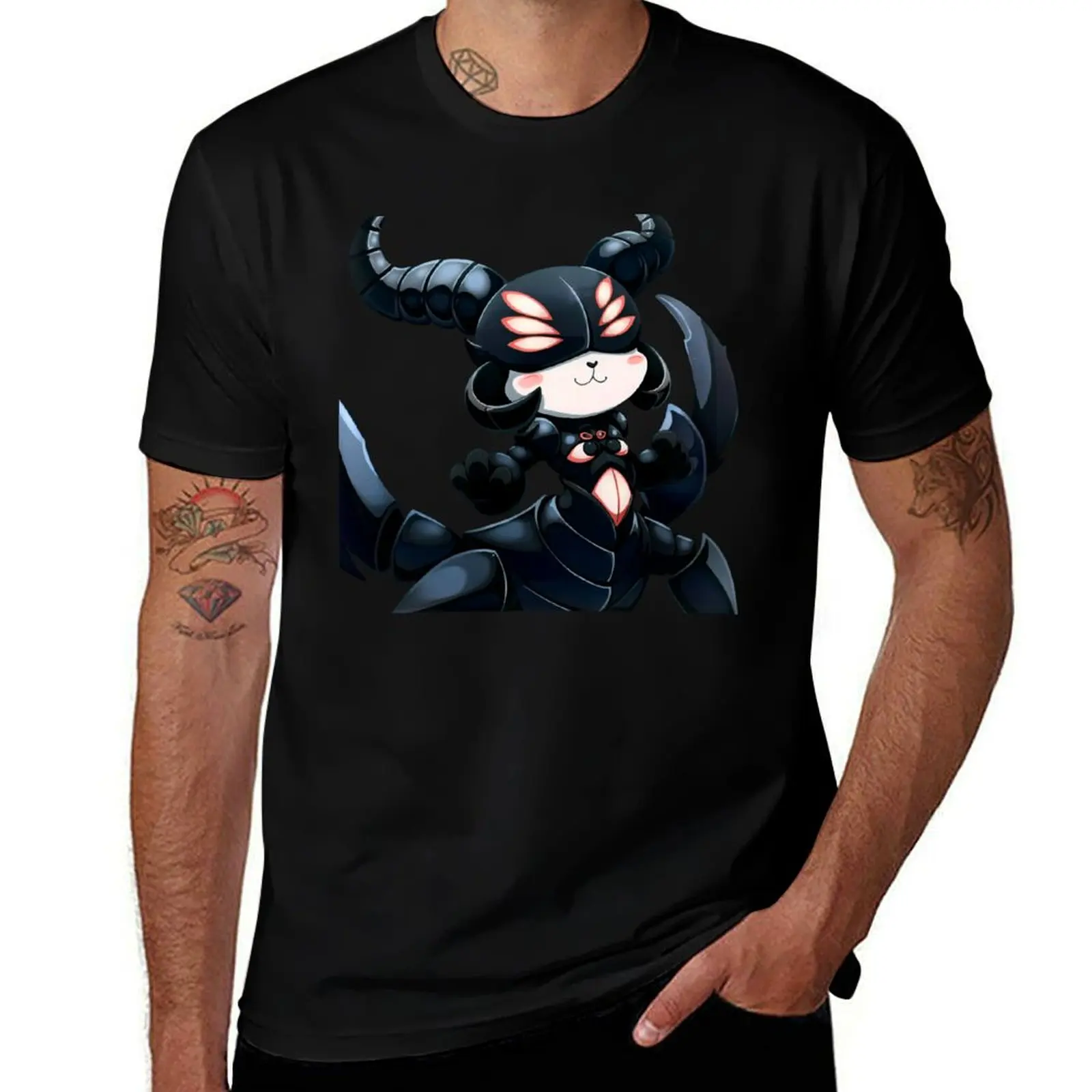 Anime Sheoldred Inu - Barking One T-Shirt Vintage Print Crew Neck Tee T-Shirt