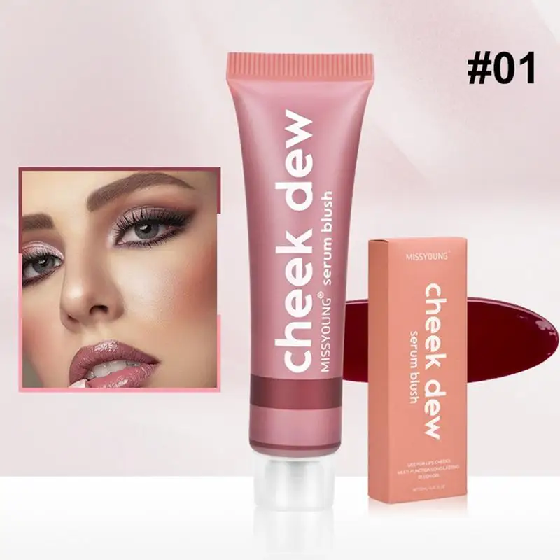 Gesicht Rouge Samt matt Lidschatten Gesicht Lippen pigment Make-up dauerhafte Wasser Flüssigkeit erröten natürliche Creme Schönheits kosmetik