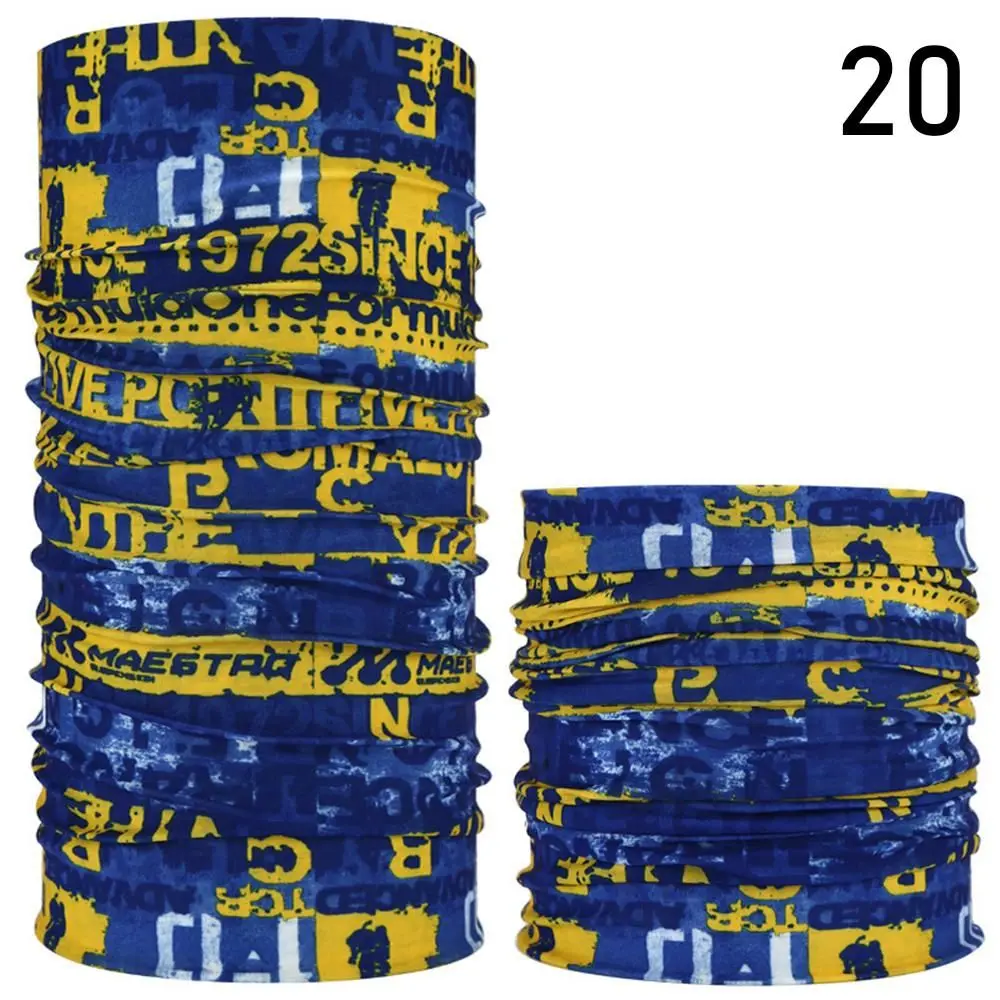 Multi-style Bandana UV Protection Ski Fishing Headwear Magic Neck Scarf Printing Cycling Scarfs Windproof Headband