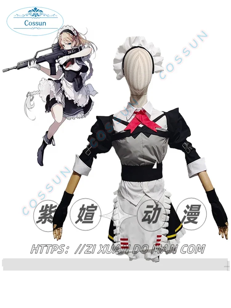 [Customized] Girls' Frontline G36 Cosplay Costume Halloween Game Suit Women Men Maid Sexy Dress